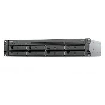 Synology RackStation RS1226RP+ servidor NAS para rack 2U de 8 bahías con fuente de alimentación redundante dual