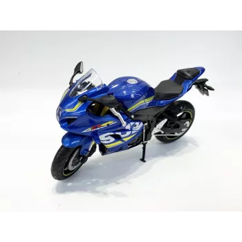 PULIO MSZ 1/12 Suzuki GSX-R1000 azul modelo de moto diecast