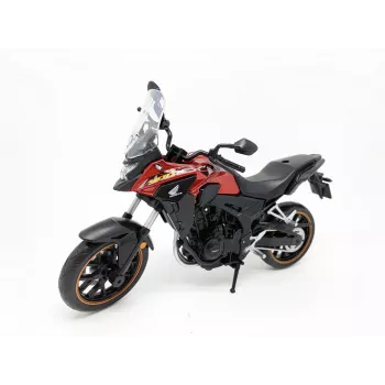 PULIO MSZ 1:12 Honda CB400X Rojo modelo de moto die-cast