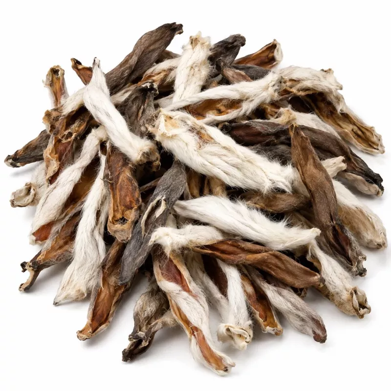PTI PETITTO oreja de conejo con pelo artículo masticable para perros - 1 kg