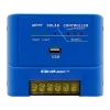 QOLTEC regulador de carga solar MPPT 15A 12V/24V para LiFePO4, Gel, AGM, Flooded, Sealed Lead-Acid con LCD y RS485