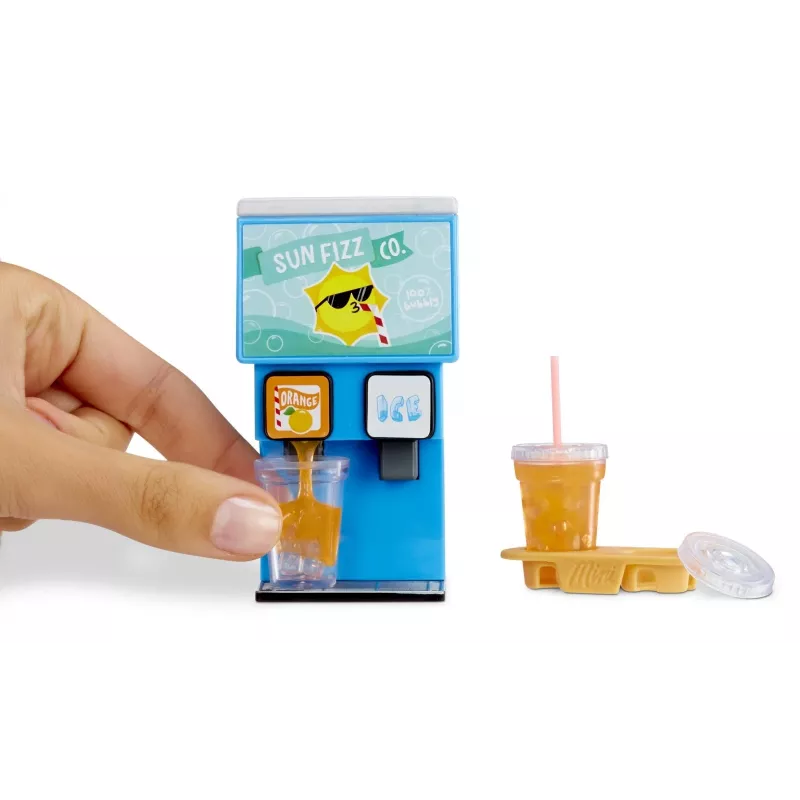 MGA Miniverse Make It Mini Soda Dispenser Diner Series 1 Set de manualidades en miniatura DIY