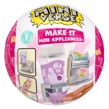 MGA Miniverse Make It Mini Boba Machine Set de manualidades DIY