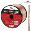 MACLEAN MCTV-512 Cable de altavoz 100m 2x1,5mm² transparente OFC rollo