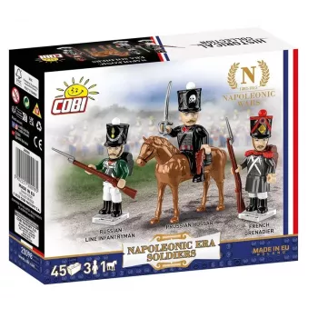 COBI KLOCKI Napoleonic Era Soldados bloques de construcción minifiguras