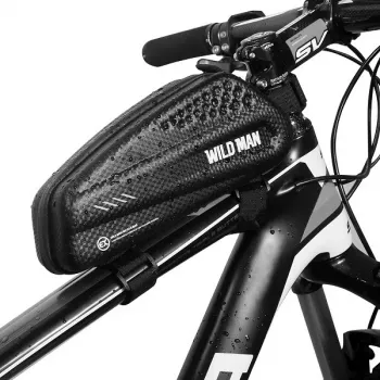 WILDMAN EX 1L Bolsa de cuadro para bicicleta negra
