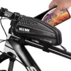 WILDMAN EX 1L Bolsa de cuadro para bicicleta negra