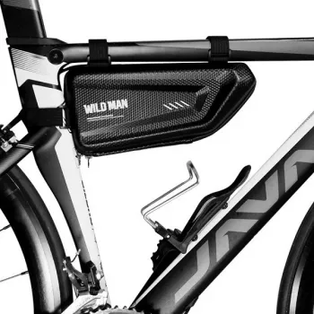 Bolsa de cuadro para bicicleta WILDMAN E4 L 1,5L Negro
