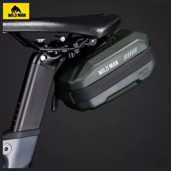 WILDMAN GD700 Bolsa de sillín para bicicleta Verde