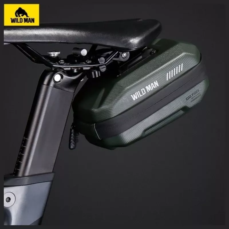WILDMAN GD700 Bolsa de sillín para bicicleta Verde