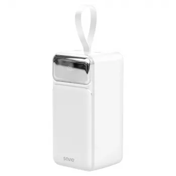 Savio BA-15 Batería externa 50000 mAh Blanco