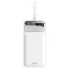 Savio BA-15 Batería externa 50000 mAh Blanco
