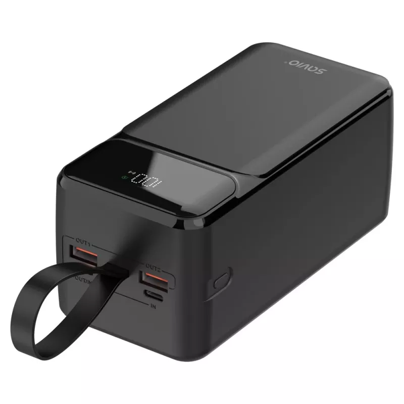 SAVIO BA-14 Batería externa 50000 mAh Negro