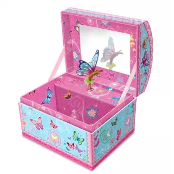 PULIO Pecoware Caja de música cofre - Mariposas 2