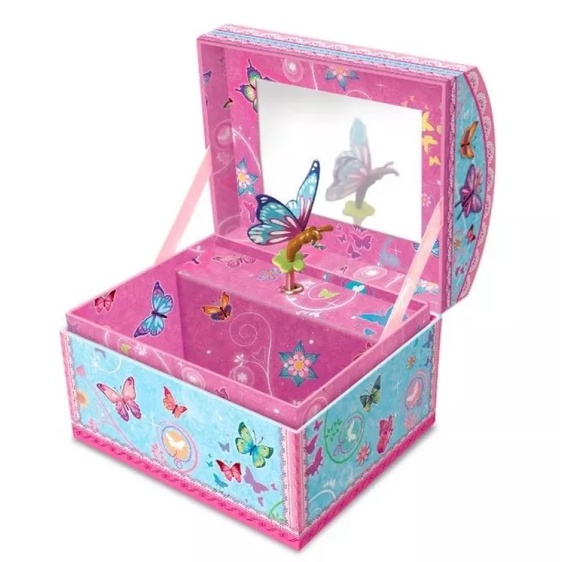 PULIO Pecoware Caja de música cofre - Mariposas 2