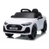 LEAN CARS Audi A5L HL788 Coche eléctrico infantil 12V con mando a distancia, Blanco