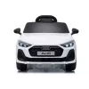LEAN CARS Audi A5L HL788 Coche eléctrico infantil 12V con mando a distancia, Blanco