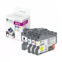 G&G set de cartuchos de tinta compatibles para Brother LC-427 - negro, cian, magenta, amarillo (GP-B427BKCMY-4P)