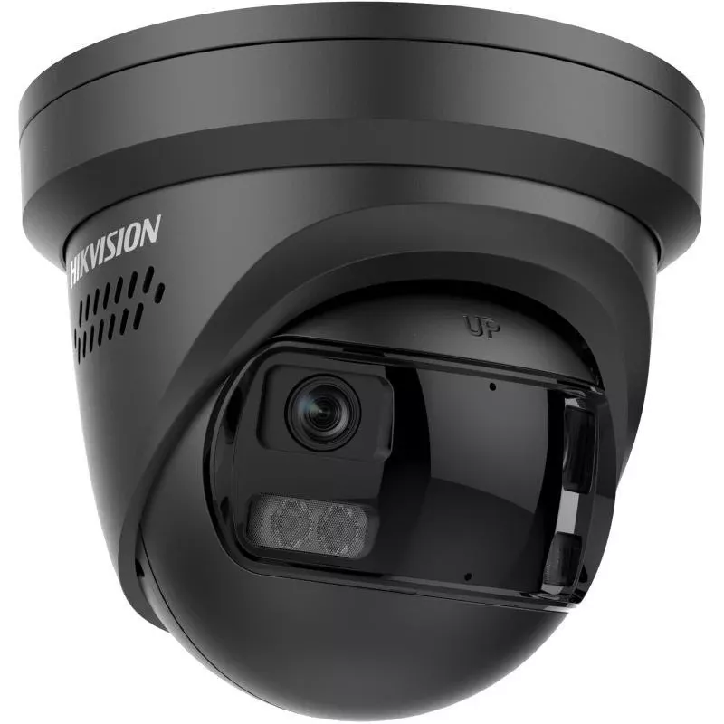 Hikvision DS-2CD2387G3P-LIS2UY/SL(180°)/O-STD cámara de red panorámica 8 MP negra