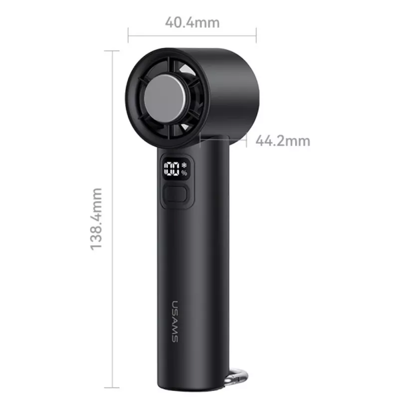 USAMS ventilador de mano con enfriamiento por hielo 2000mAh blanco