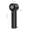USAMS Ice-Cooling ventilador de mano 2000mAh, negro