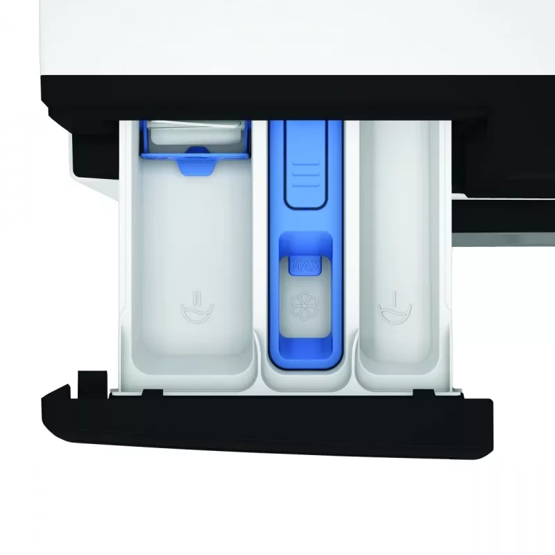 Whirlpool WAM762WBBPL lavadora 7 kg 1200 rpm con tecnología 6th Sense, FreshCare+, Clean+, 14 programas, pantalla LED, bloqueo infantil, inicio diferido, clase energética C, blanca