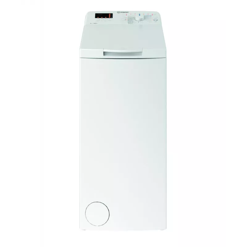 Indesit BTWWS60400PLN lavadora de carga superior, 6 kg, 1000 rpm, blanca