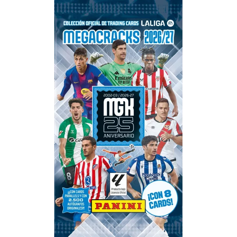 Panini La Liga 2027 expositor de sobres, 50 uds.