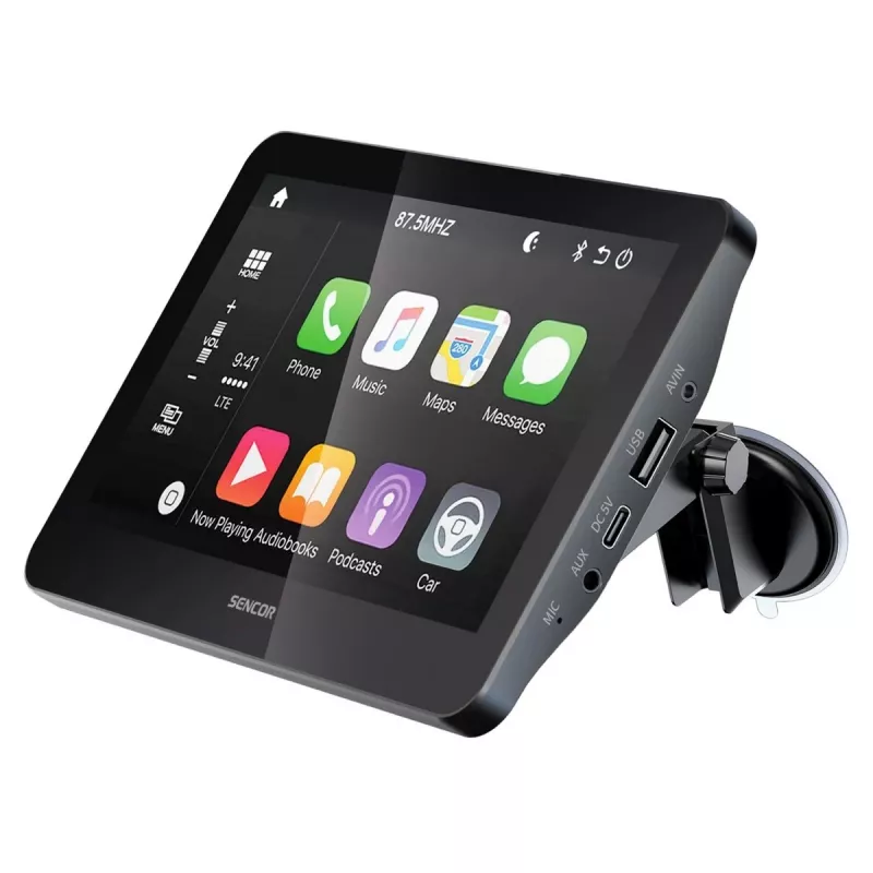 SENCOR SCT M760BWT Receptor multimedia 2-DIN de 7