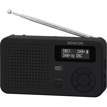 Sencor SRD 7210B Radio DAB+ FM/BT/USB - Negra