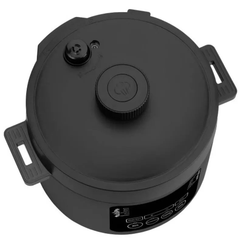 CONCEPT CK6001 Olla multifunción 5L 900W 10 programas antiadherente Negro/Acero inoxidable