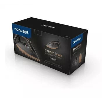 CONCEPT Plancha de vapor 3500W ZN9220 suela cerámica 380ml