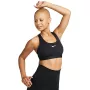 Nike Swoosh Nesium Support sujetador deportivo negro/blanco DX6821-010 XS