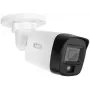 ABUS Security-Center TVCC32512 cámara IP tipo bala para exterior 2MP Full HD 1080p con visión nocturna IR de 30 m, PoE, IP67, ranura MicroSD, micrófono integrado