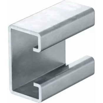 OBO DSK 25 FT separador para perfil US 3 puntas 46x40x22,5 mm galvanizado en caliente