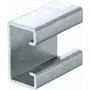 OBO DSK 25 FT separador para perfil US 3 puntas 46x40x22,5 mm galvanizado en caliente