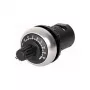 Eaton M22-R10K Potenciómetro-Frontal, 10 kOhm, curva lineal, giro simple, montaje en panel frontal, IP66/IP67/IP69K