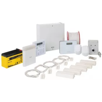 ABUS AZAA10300 Terxon SX kit de sistema de alarma, 8 zonas cableadas, 1 zona de sabotaje