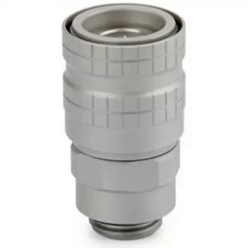 Thermal Grizzly DeltaMate conector hembra de acoplamiento rápido - M, níquel mate