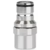 Thermal Grizzly DeltaMate Rápido conector macho - F, níquel brillante