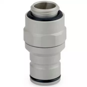 Thermal Grizzly DeltaMate Conector macho de cierre rápido - M, níquel mate