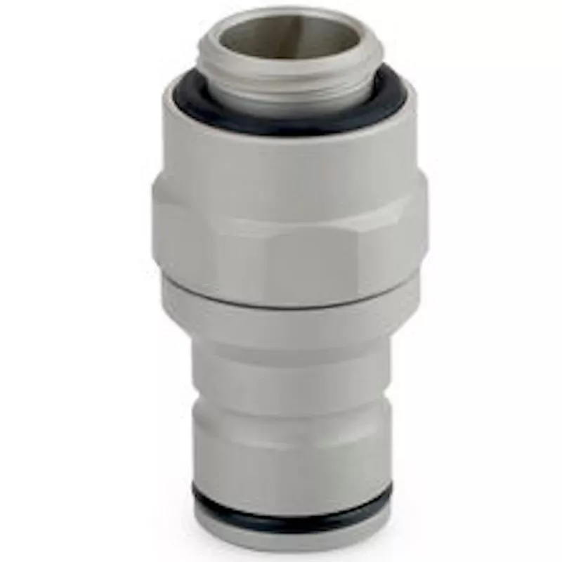 Thermal Grizzly DeltaMate Conector macho de cierre rápido - M, níquel mate