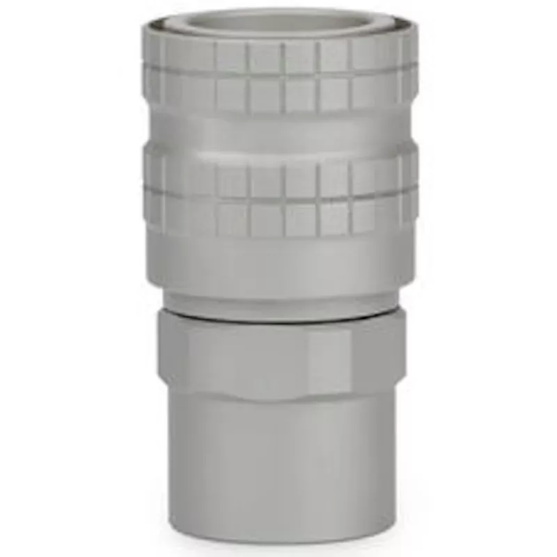 Thermal Grizzly DeltaMate Conector hembra de acoplamiento rápido - F, níquel mate