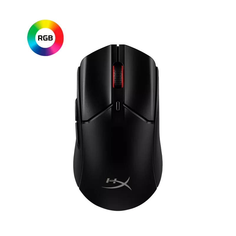 HyperX Pulsefire Haste 2 Ratón gaming inalámbrico - Negro