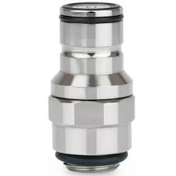 Thermal Grizzly DeltaMate racor rápido macho - M, níquel brillante