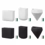 Maceta colgante de cerámica blanca TR-HANGKKIT-002