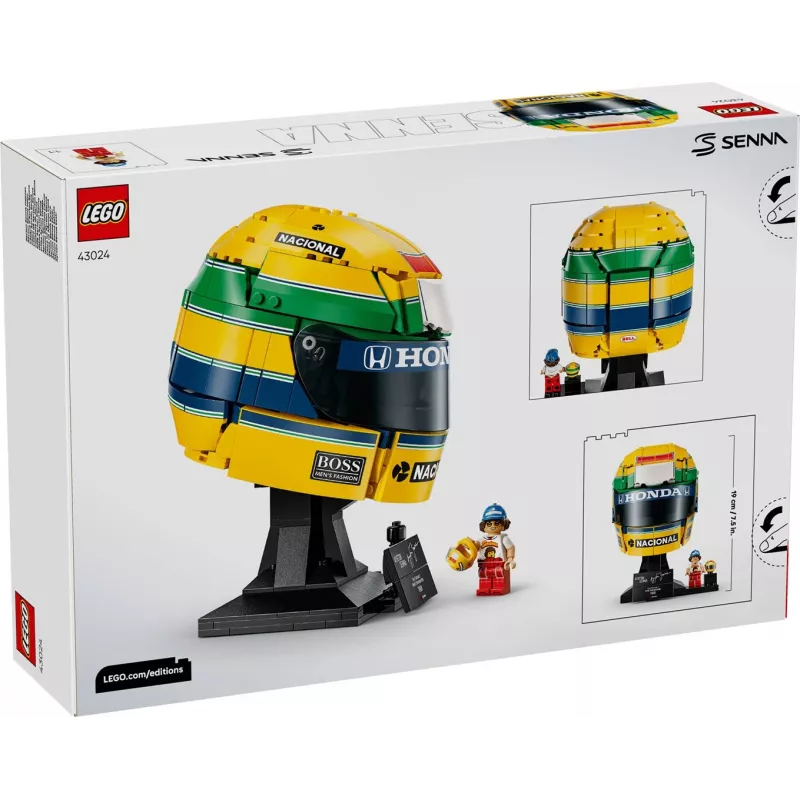 LEGO Editions 43024 casco de Ayrton Senna