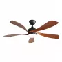 Extralink Grand Walnut 52 ventilador de techo inteligente WiFi, nogal, 132 cm, control por app