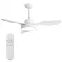 Ventilador de techo inteligente WiFi Extralink Aero Breeze 47, Blanco, control por app, 119 cm