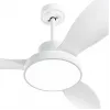 Ventilador de techo inteligente WiFi Extralink Aero Breeze 47, Blanco, control por app, 119 cm